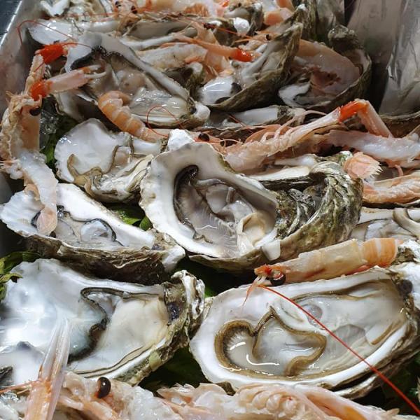 Ostriche e Crudità